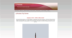 Desktop Screenshot of jlrockets.com